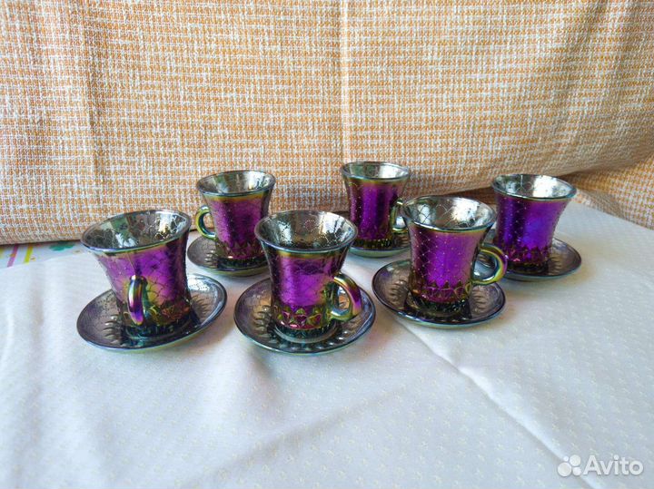 Кофейный сервиз стекло