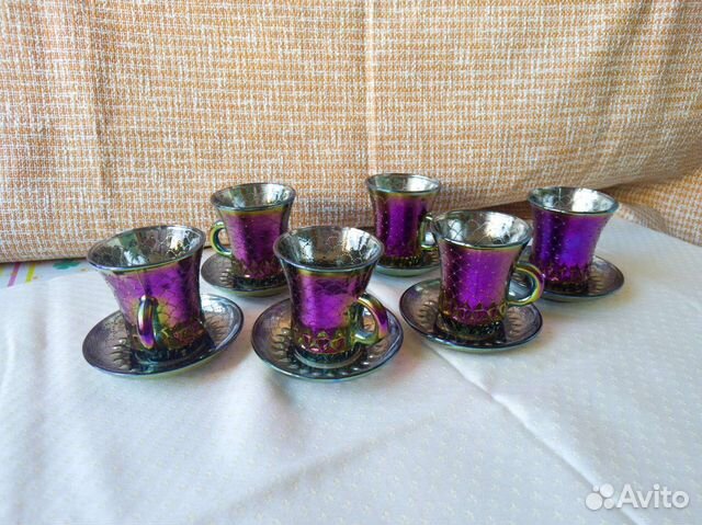 Кофейный сервиз стекло