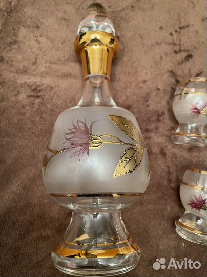 Набор Графин и рюмки Bohemia