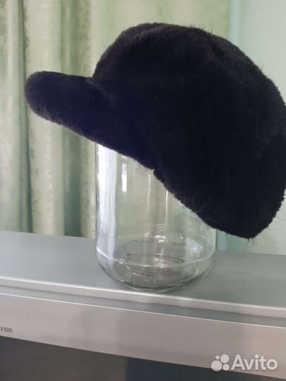 Берет женский из стриженой норки