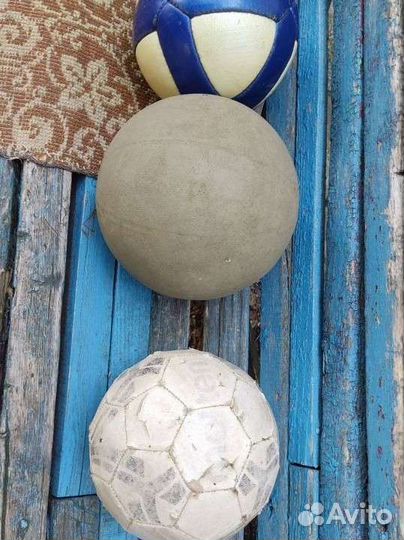 Мячи футбольные и баскетбольные