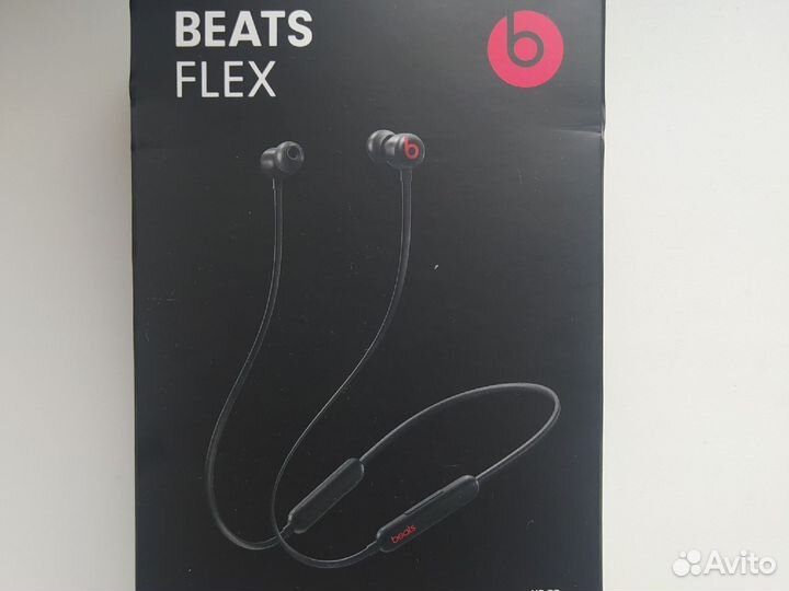 Новые блютуз наушники beats flex black