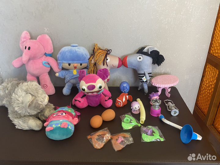 Игрушки из мультиков пакетом