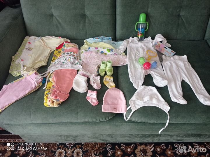Вещи для новорожденных