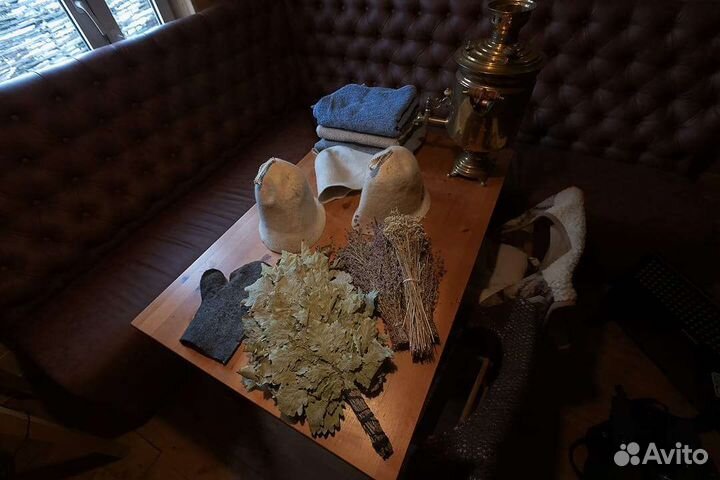 Веники и травы для бани