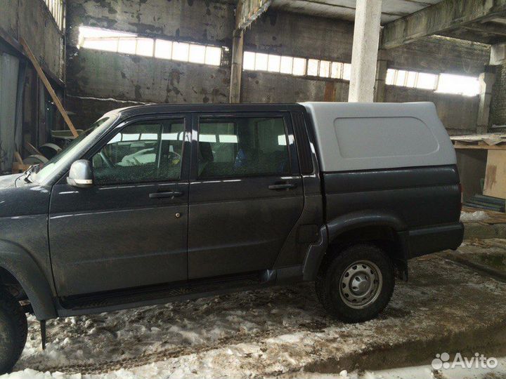 Кунг окрашенный на пикап УАЗ патриот