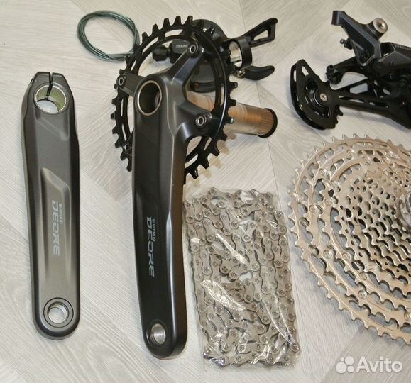 Трансмиссия Shimano Deore M5100, 11 скоростей