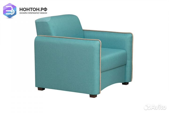 Кресло пантограф Авалон бирюзовое