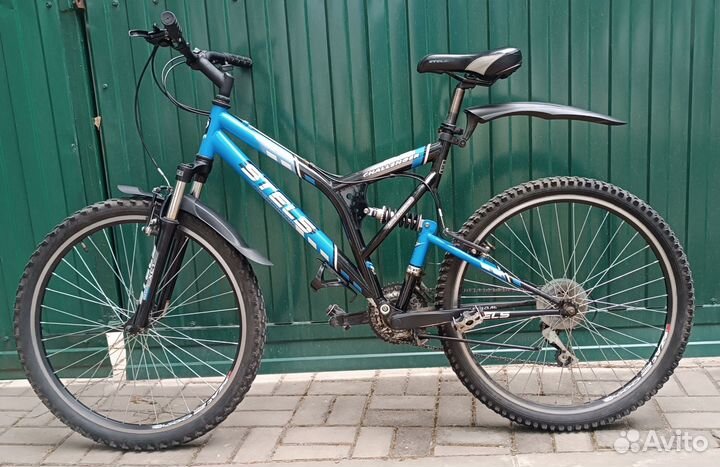 Горный велосипед stels двухподвес