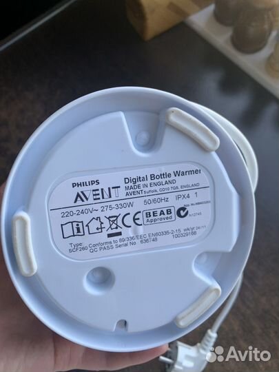 Подогреватель для бутылочек avent