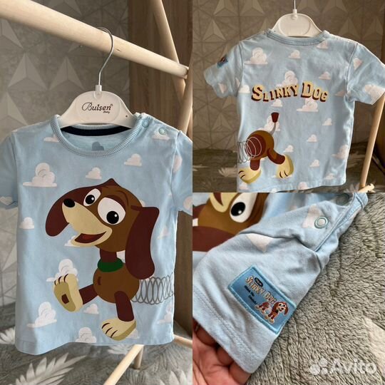 Футболка на мальчика 68 74