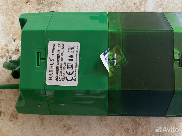 Улитки креветки фильтр