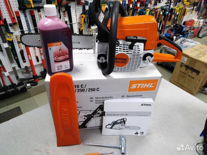 Бензопила Stihl MS 210 2,2 л.с. 35 см