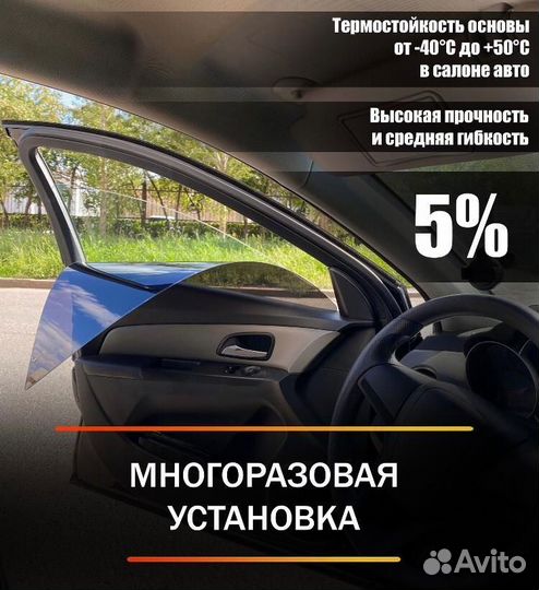 Съёмная Жёсткая тонировка Шторки (не пэт)