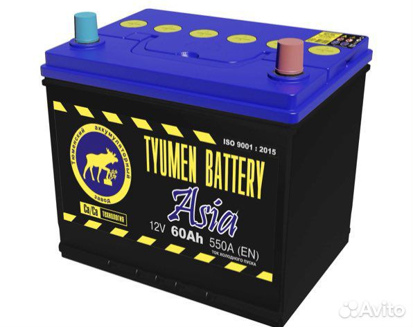 Аккумулятор Тюмень Азия 60 Ач