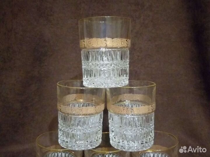 Стаканы Богемия СССР 70-е годы
