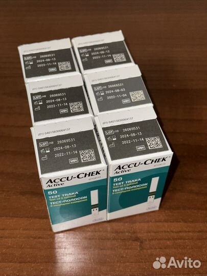 Тест полоски акку чек актив