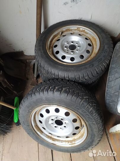 Зимняя резина r14 бу Комплект