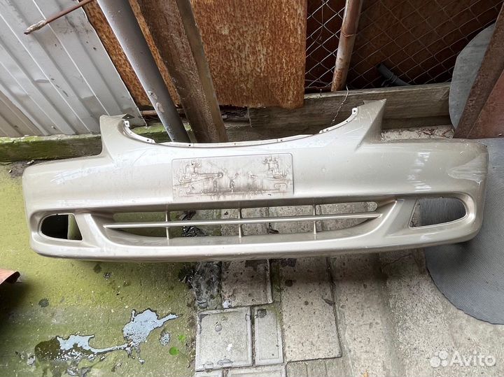 Передний бампер hyundai accent