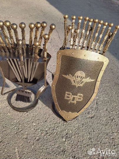 Щит вдв подставка для шампуров