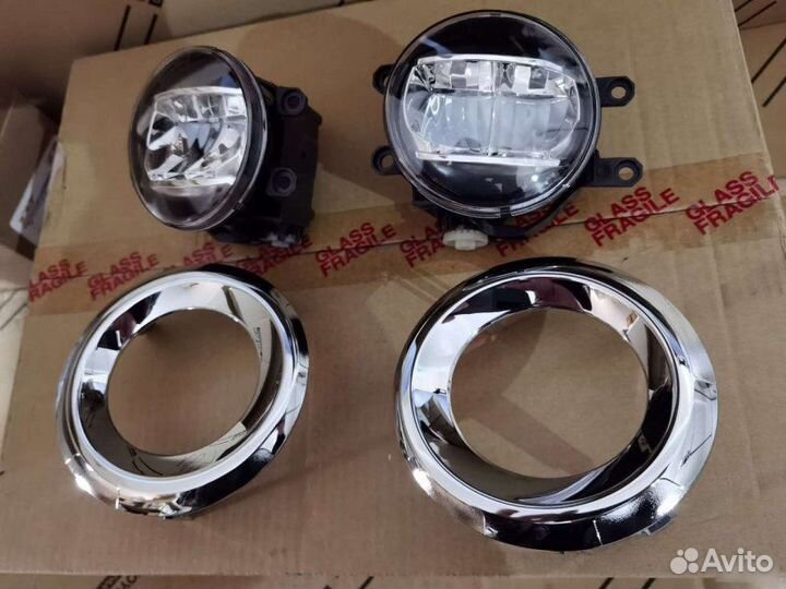 Хром птф Toyota Land Cruiser Prado 150