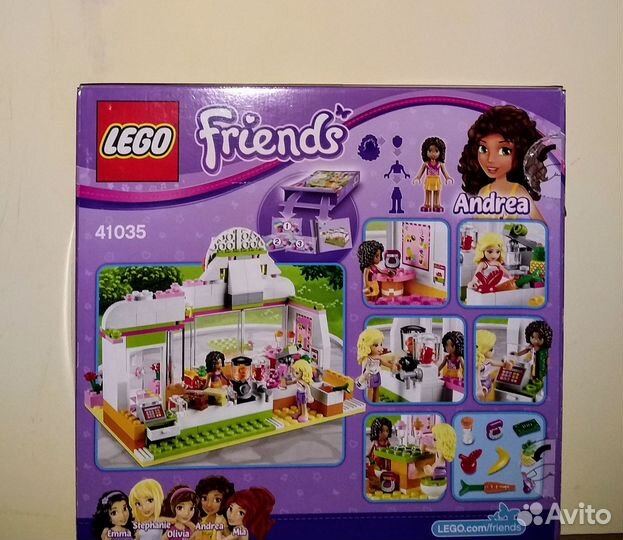 Lego friends 41035 набор Фреш-Бар новый
