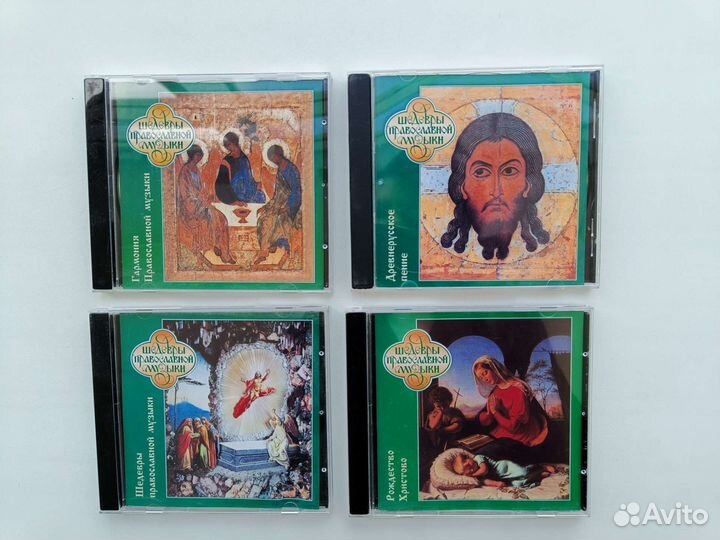 Православная музыка 4 CD диска