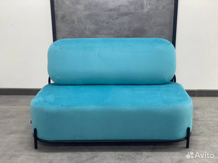 Диван на металлокаркасе Лофт