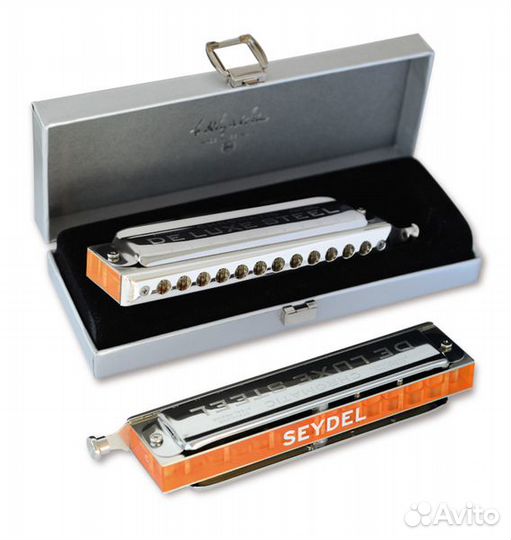 54488C De Luxe Steel Orchestra C Губная гармошка