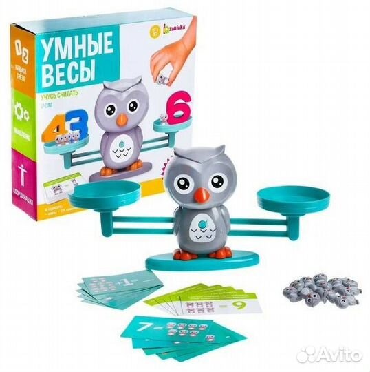 Развивающая игра IQ-zabiaka Умные весы