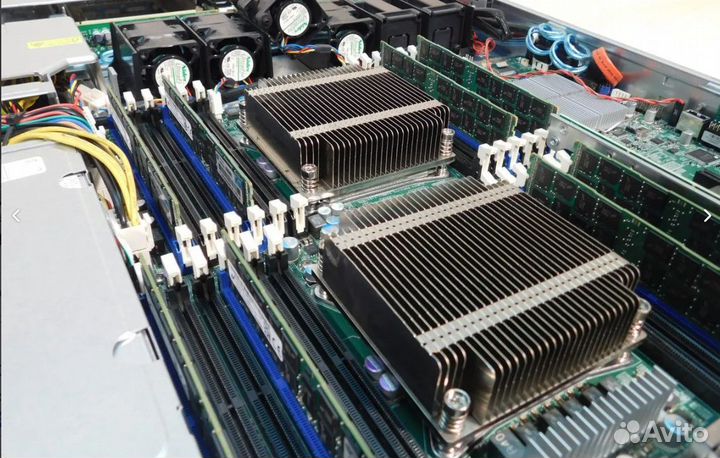 Сервер Supermicro 6017R LN4F+ 2x E5-2665 128Gb