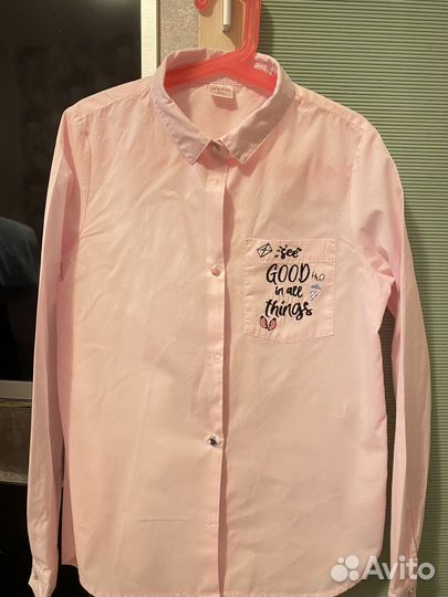 Рубашка школьная