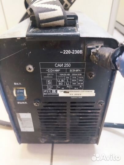 Сварочный аппарат инверторный Ресанта саи-250