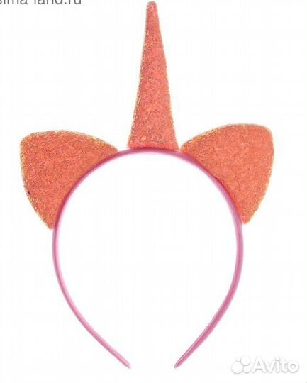 Ободок ушки Единорог, Пони