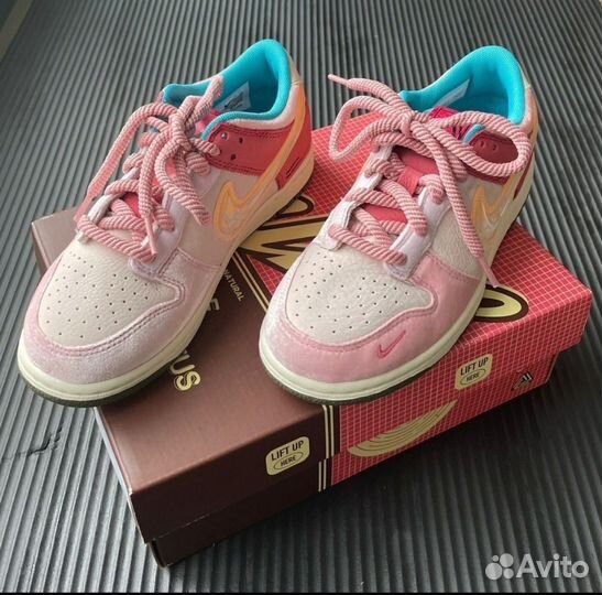 Social Status x Nike Dunk Low PS Strawberry Milk