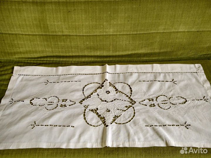 Портьеры надверные,лен,20-30гг прошл.века