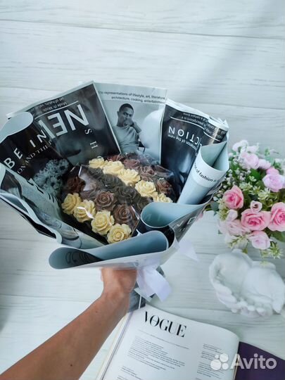 Шоколад ручной работы.Шоколадные цветы