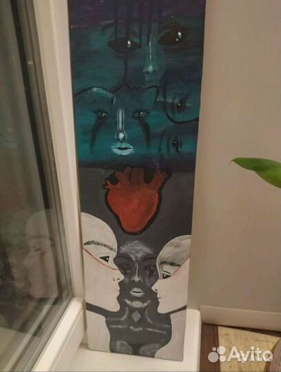 Интерьерное панно картина