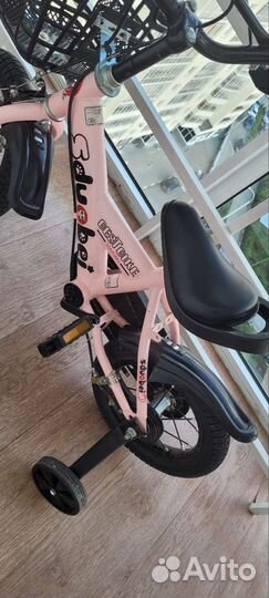Велосипед детский розовый