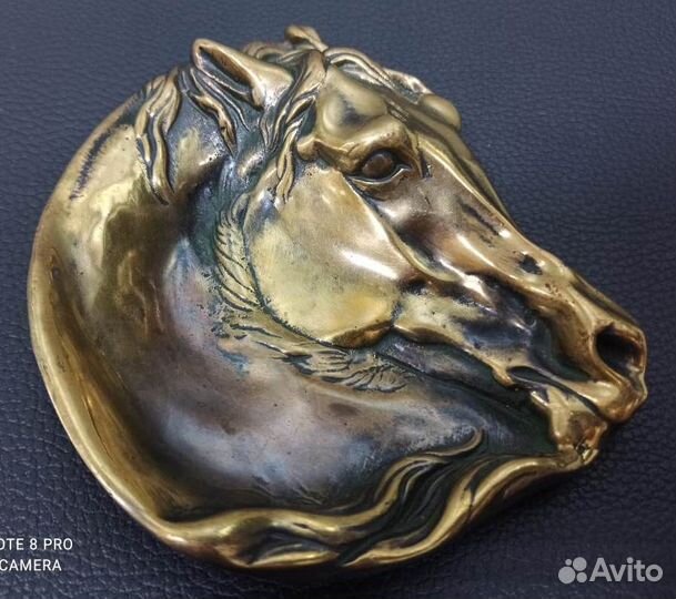 Пепельница Лошадь Конь 19 век Лансере