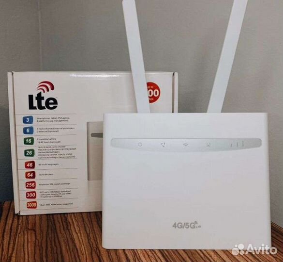 Роутер 4G, интернет домашний безлимитный