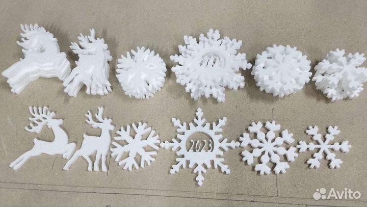 Объёмные буквы и фигуры из пенопласта