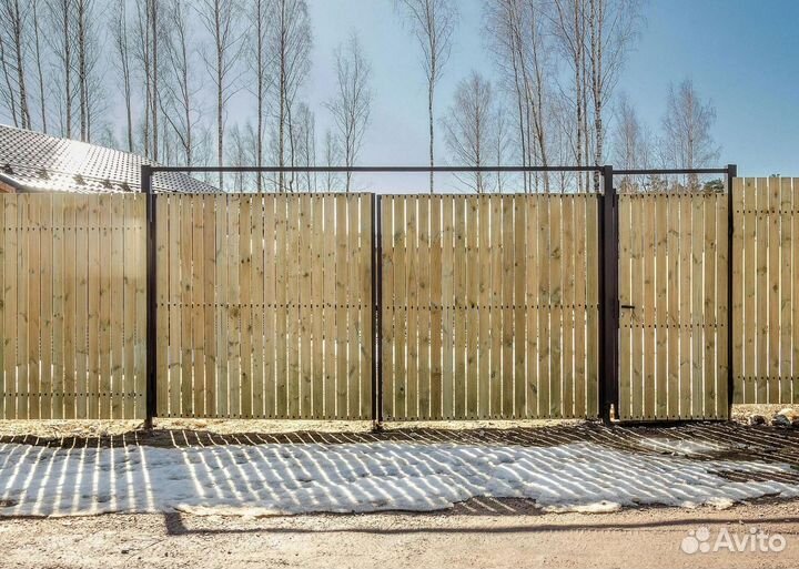 Распашные ворота