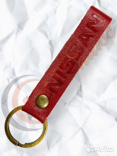 Брелок для ключей люверс-Красный 