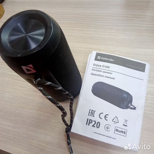 Блютуз колонка defender Enjoy S 100