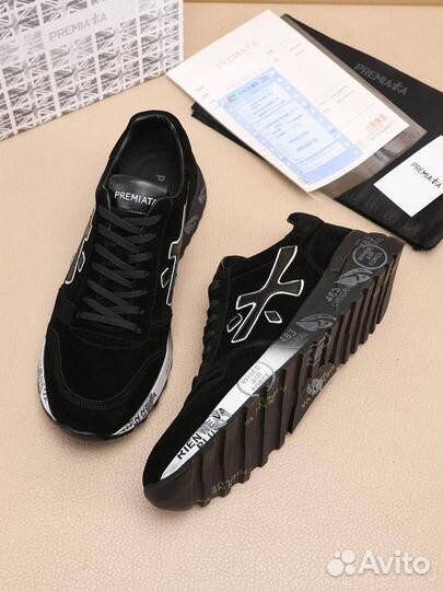 Кроссовки мужские кожаные Premiata 39-45