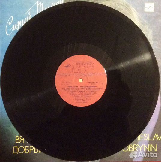 Вячеслав Добрынин - Синий туман, LP, Мелодия