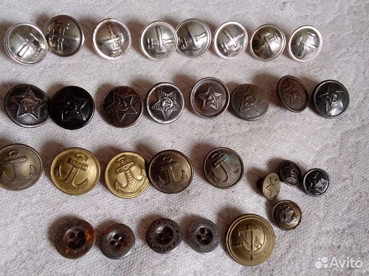 Коллекция пуговиц. Винтаж и другие