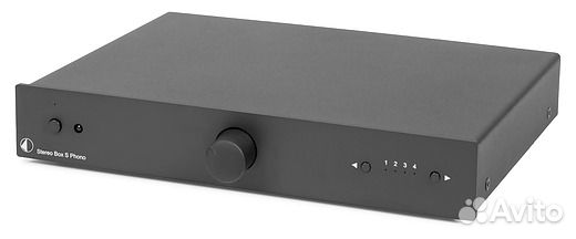 Pro-Ject усилитель stereo BOX S phono black