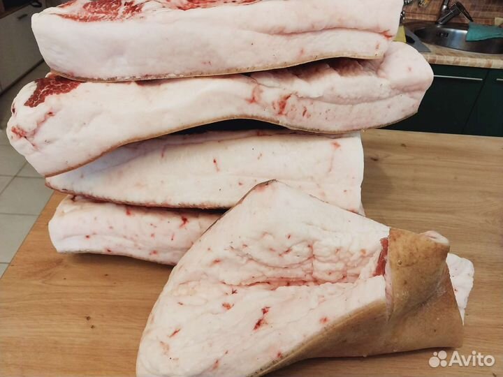 Сало свежее